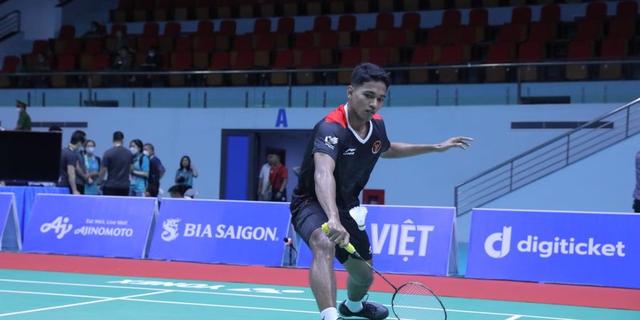 Hasil Bulu Tangkis SEA Games 2021 - Chico Buka Keunggulan Indonesia