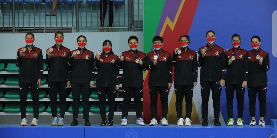 Bulu Tangkis SEA Games 2021 – Gagal Meraih Medali Emas, Beregu Putri Capai Target