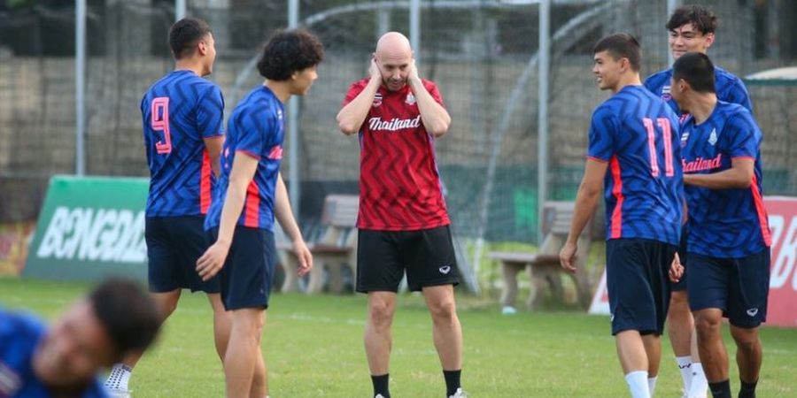 Intip Suasana Latihan Thailand Jelang Lawan Timnas U-23 Indonesia, Asisten Pelatihnya Dapat Hukuman