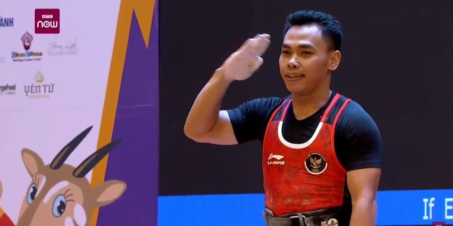 Angkat Besi SEA Games 2021 - Eko Yuli Amankan Emas Walau Tak Pakai Seluruh Kesempatan