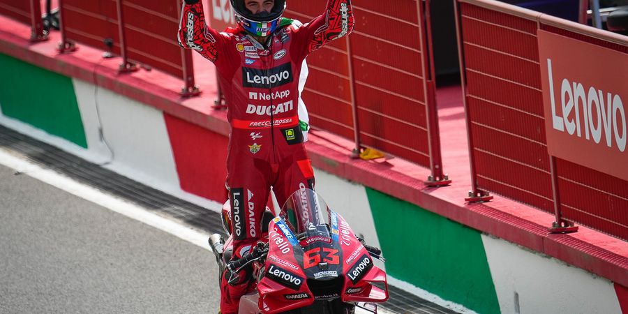 Soal Gelar Juara, Bagnaia  Akui Susah Kejar 3 Pembalap Ini di Klasemen