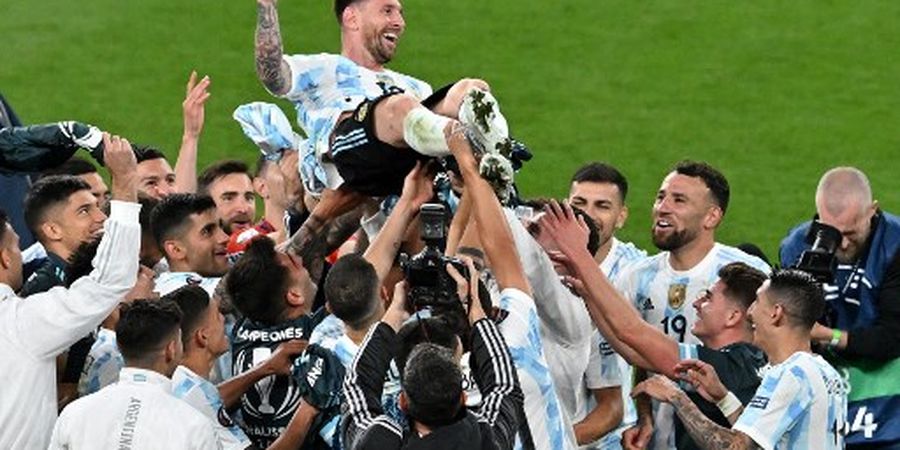 Angkat Trofi Finalissima, Argentina Digdaya dengan 32 Laga Unbeaten