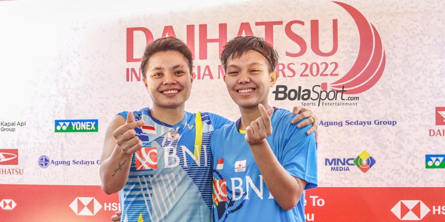 Hasil Indonesia Masters 2022 - Comeback di Saat Akhir, Apriyani/Fadia Paksa Wakil Malaysia Angkat Koper