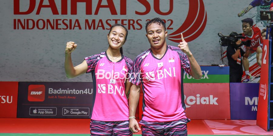 Hasil Indonesia Masters 2022 -  Rehan/Lisa Susul Praveen/Melati ke Babak Kedua