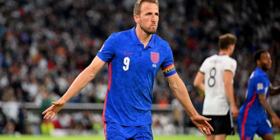 Cetak Gol Saat Lawan Jerman, Harry Kane Jadi Striker Tertajam Nomor Dua di Inggris