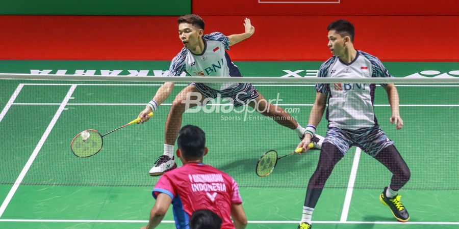 Indonesia Masters 2022 - Kalah dari Fajar/Rian, Pramudya Akui Fokusnya Terganggu Riuh Penonton