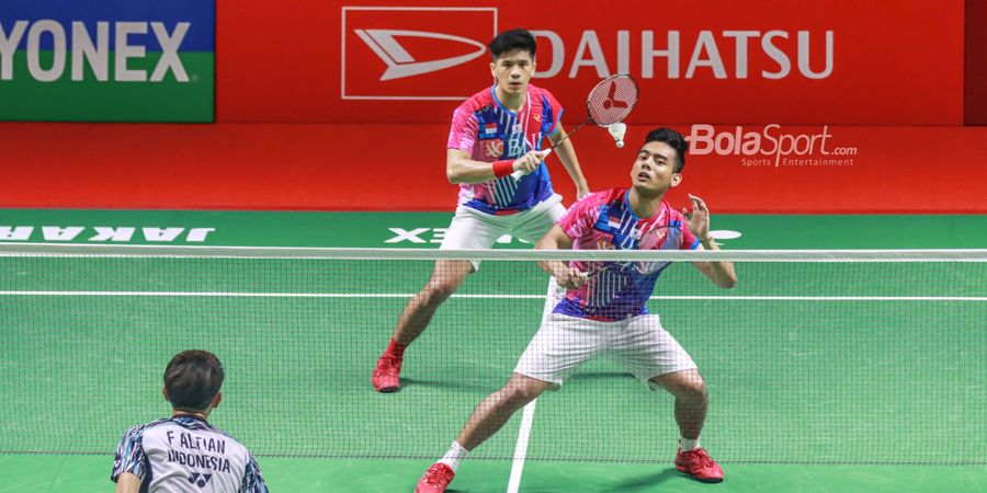 Hasil Indonesia Open 2022 - Pulangkan Wakil Inggris, Pramudya/Yeremia ke Babak Kedua