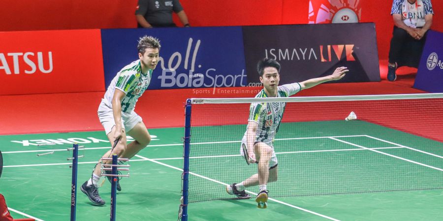 Hasil Indonesia Open 2022 - Minions Menang Susah Payah pada Laga Derbi Merah Putih