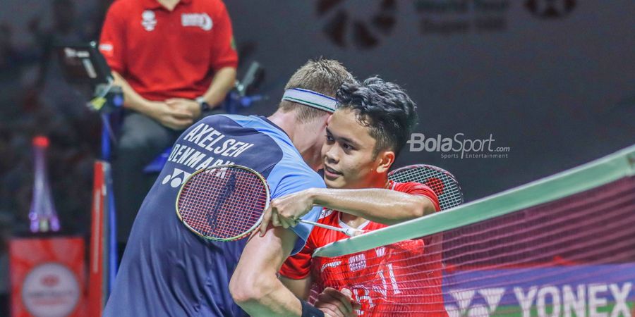 Malaysia Open 2022 - Rekor Anthony Ginting Vs Viktor Axelsen, Bisakah Tembus?