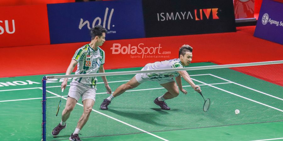 Indonesia Open 2022 - PBSI Tak Akan Paksa Marcus/Kevin Bermain