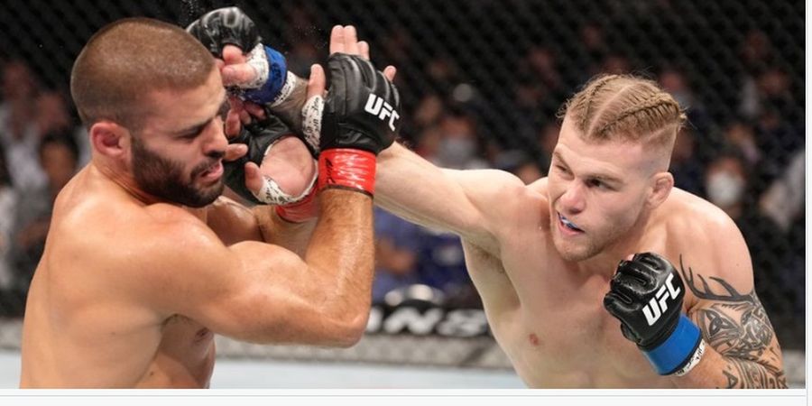 Hasil UFC 275 - Hajar Kepala Berkali-kali, Jake Matthews Menang KO atas Andre Fialho