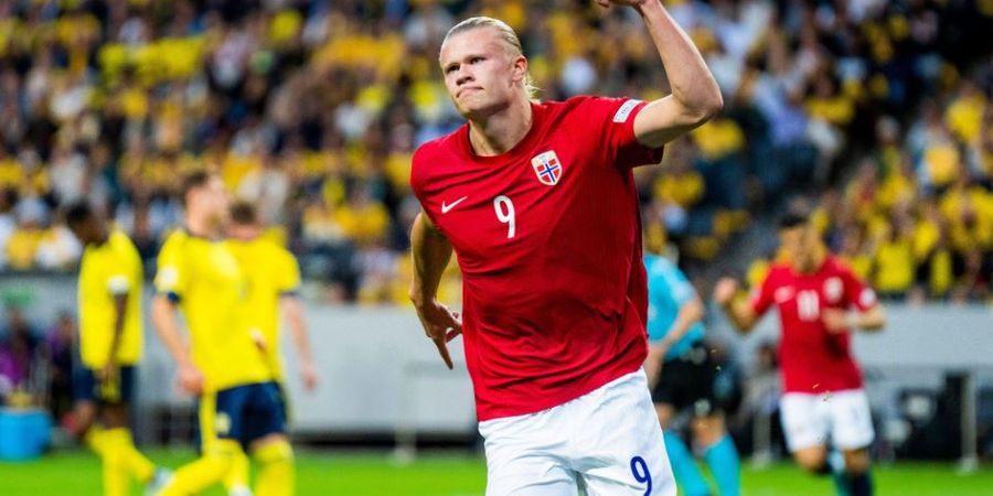 Cetak 20 Gol dari 21 Pertandingan Bersama Timnas Norwegia, Sepak Bola Bak Mudah Bagi Haaland