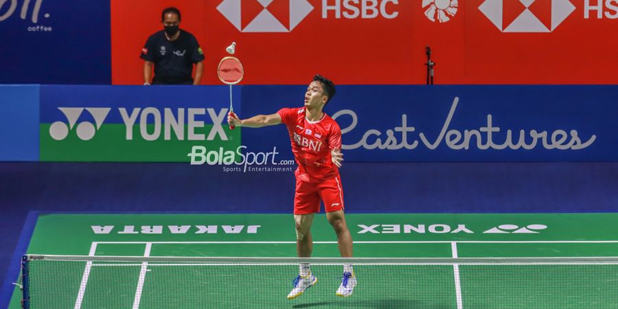 Indonesia Open 2022 - Anthony Ginting Harap Bisa Bayar Animo yang Tinggi dari Suporter