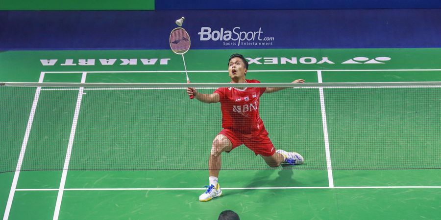 Indonesia Open 2022 - Rekor Anthony Ginting Vs Viktor Axelsen, Mimpi Buruk Datang Lagi?