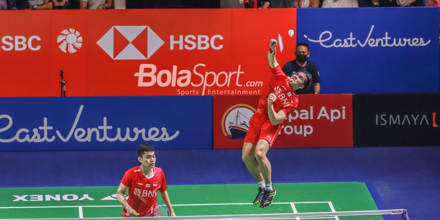 Malaysia Open 2022 - Leo/Daniel Cedera, Ganda Putra Indonesia Kehilangan Separuh Kekuatan