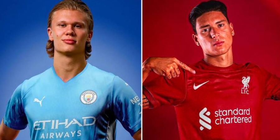 Erling Haaland Vs Darwin Nunez, Man City Lebih Beruntung daripada Liverpool