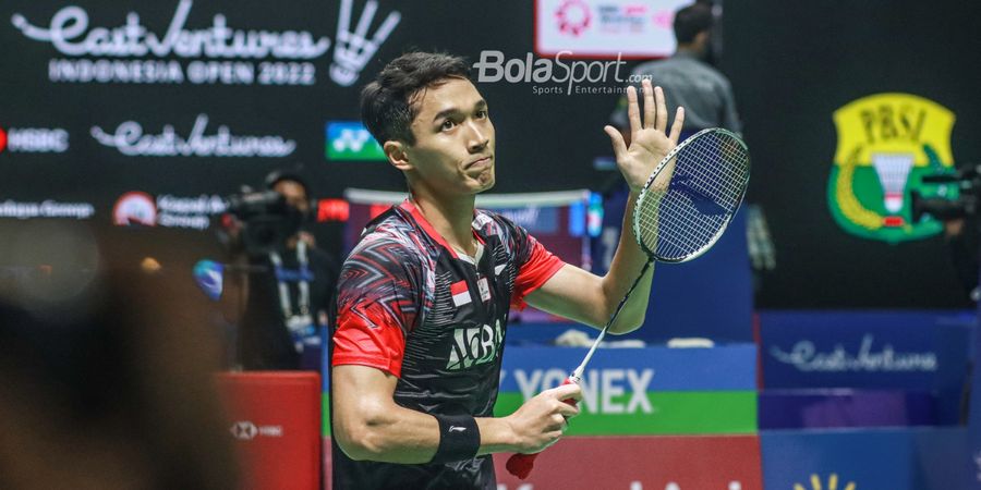 Indonesia Open 2022 - Jonatan Ingin Balas Kekalahan dari Zhao Jun Peng