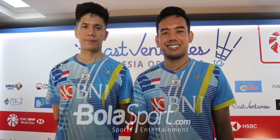 Indonesia Open 2022 - Pramudya/Yeremia Merasa Ada Kemajuan Bisa Kalahkan Juara Olimpiade