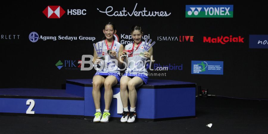 Nami Matsuyama/Chiharu Shida Senang Namanya Bergelora Usai Jadi Juara Indonesia Open 2022