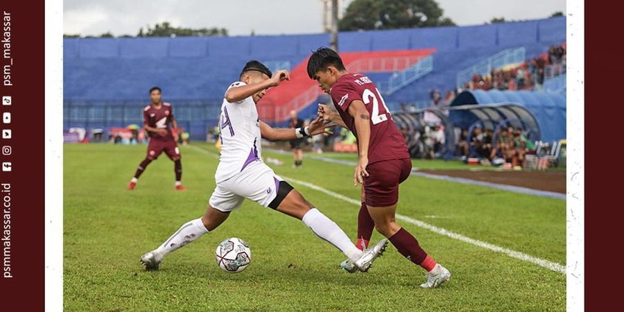 Hasil Piala Presiden 2022 - Banjir Peluang Nihil Gol Warnai Laga PSM Makassar dan Persik Kediri