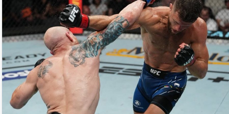 Hasil UFC Austin - Duel 700 Serangan Ketat, Josh Emmett Kalahkan Calvin Kattar  