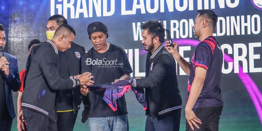 Ronaldinho Kunjungi Sport Center RANS Nusantara FC, Ruddy Salim: Momen Bersejarah