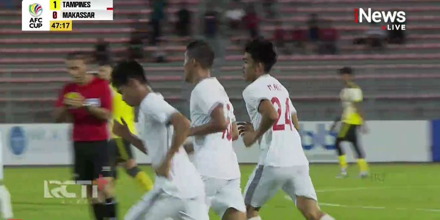 Hasil Piala AFC 2022 - PSM Makassar Comeback atas Tampines Rovers dan Buka Peluang Lolos ke Semifinal Zona ASEAN