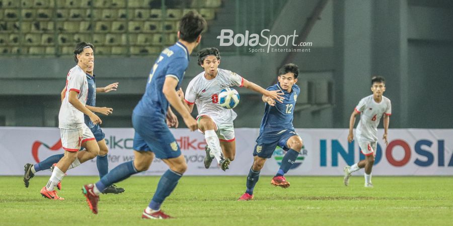 Hasil Piala AFF U-19 2022 - Tendangan Roket Bawa Thailand Menang atas Filipina