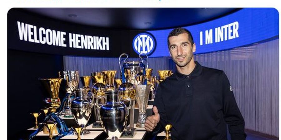 RESMI - Henrikh Mkhitaryan Gabung Inter Milan, Langsung Cetak Sejarah