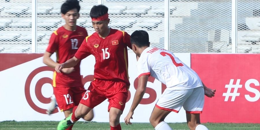 Sedang Bersaing dengan Timnas U-19 Indonesia, Striker Vietnam Dapat 5 Jahitan di Kepala