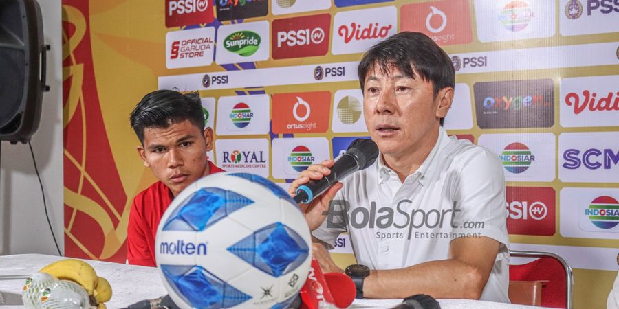 Penjelasan Shin Tae-yong soal Pertahanan Timnas U-19 Indonesia Dibombardir Thailand pada Babak Kedua