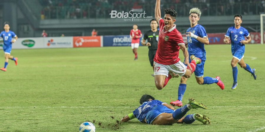 Piala AFF U-19 2022 - Subhan Fajri Akui Sempat Merasa Tegang Lawan Filipina