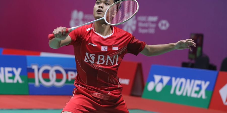 Malaysia Open 2023 - Menuju Ujian Pertama, Anthony Ginting Rawan Dijegal Rekor