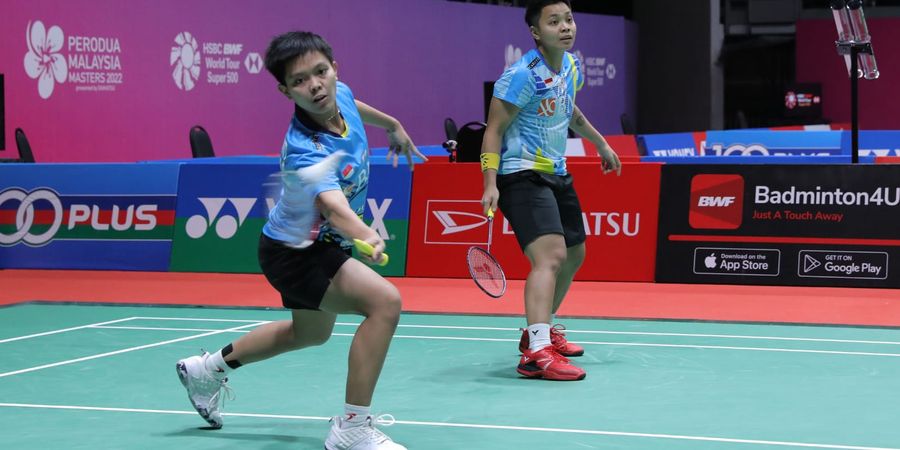 Malaysia Masters 2022 - Kalah dari Tuan Rumah, Apriyani/Fadia Akui Kondisi Fisik Menurun