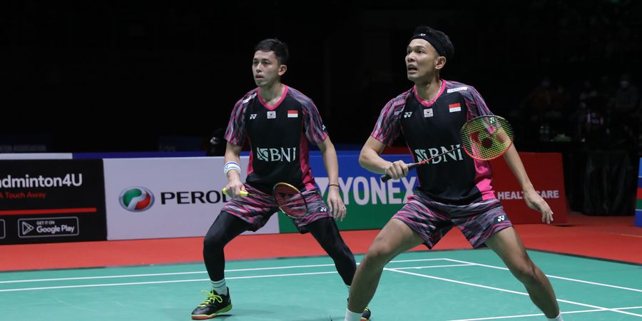 Hasil Singapore Open 2022 - Terlalu Sangar, Fajar/Rian Gulung Sabar/Reza di Derbi Indonesia