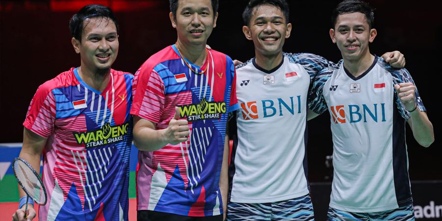 Singapore Open 2022 - Bukannya Sombong, tapi Baru Indonesia yang Bisa Punya 4 Ganda Putra di Semifinal