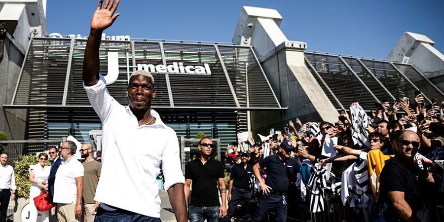 Pulang ke Juventus, Paul Pogba Pakai Nomor Punggung Lama