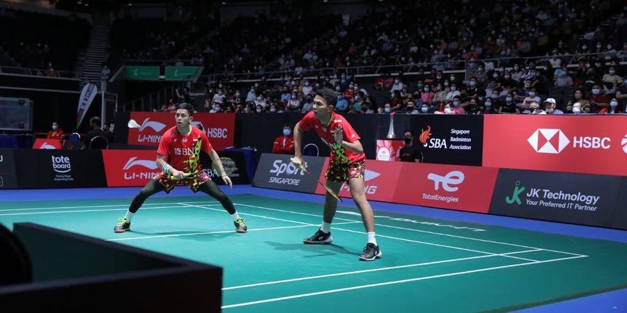 Rekap Singapore Open 2022 - Ganda Putra Sempurna, Tiga Wakil Indonesia Tersingkir