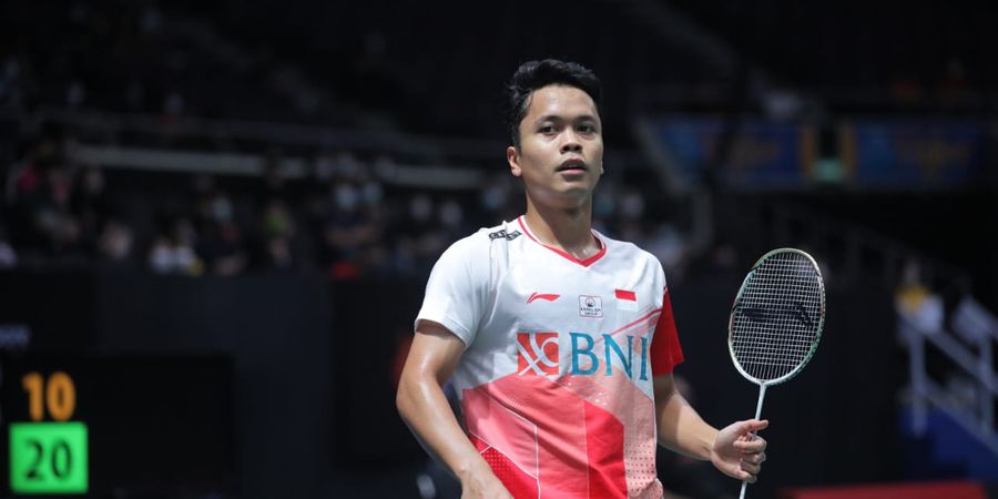 Hylo Open 2022 - Kans Anthony Ginting Bikin Ambyar Eks Pemain Nomor 1 Dunia Lagi