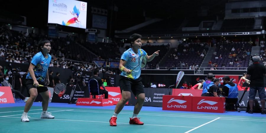 Singapore Open 2022 - Semakin Kompak Apriyani/Fadia Belum Tertandingi