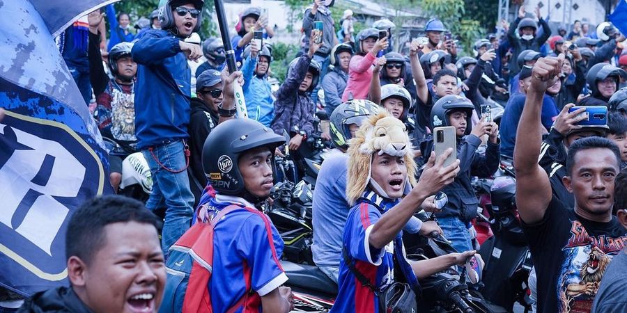 Gemuruh Rayakan Juara Piala Presiden 2022, Presiden Arema FC: Perjalanan di Liga 1 Sudah Menanti