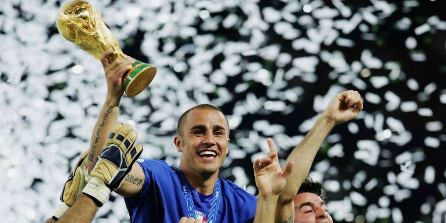 Legenda Piala Dunia - Fabio Cannavaro, Tembok Berlin Kunci Sukses Italia Jadi Juara Dunia