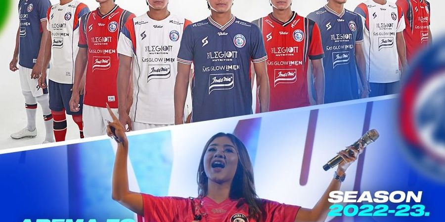 Jersey Baru Tim Hadirkan Land of The Fighter Trilogy, Presiden Arema FC: Memiliki Karakter yang Kuat