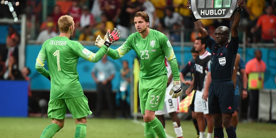 Peserta Piala Dunia - Van Gaal Coret Kiper Belanda karena Tak Mau Latihan Penalti