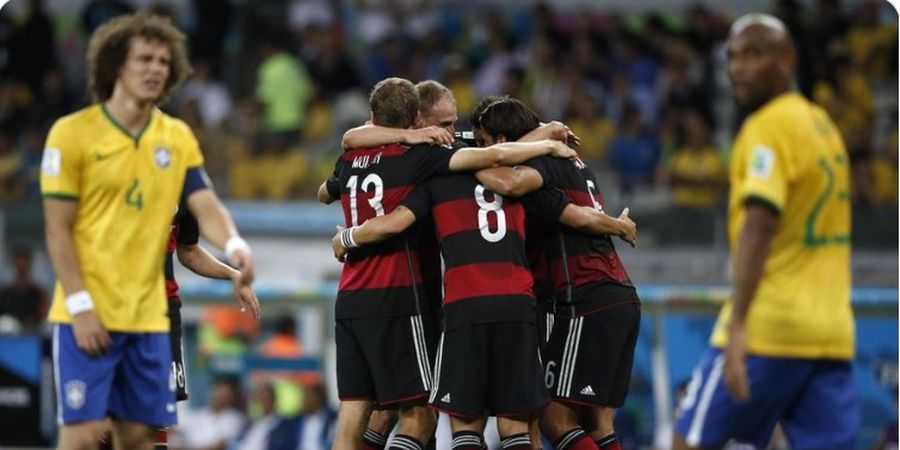 SEJARAH PIALA DUNIA - Brasil 1-7 Jerman: Momen Paling Memalukan Sepak Bola Brasil, Buat Dua Pemain Kena Caci Maki dan  Overthinking