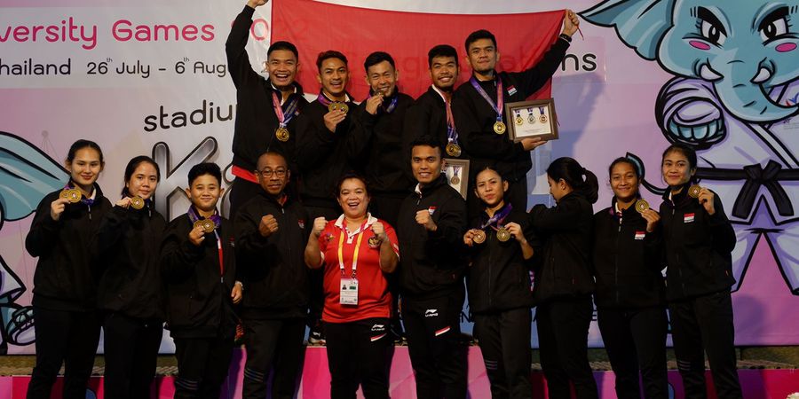 Tim Karate Indonesia Juara Umum pada ASEAN University Games 2022