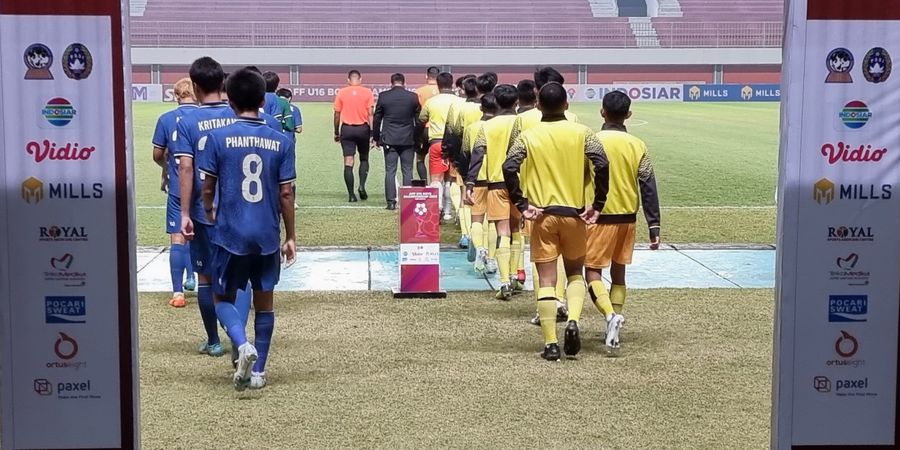 Hasil dan Klasemen Grup B Piala AFF U-16 2022 - Thailand Puncaki Klasemen Setelah Pesta Gol