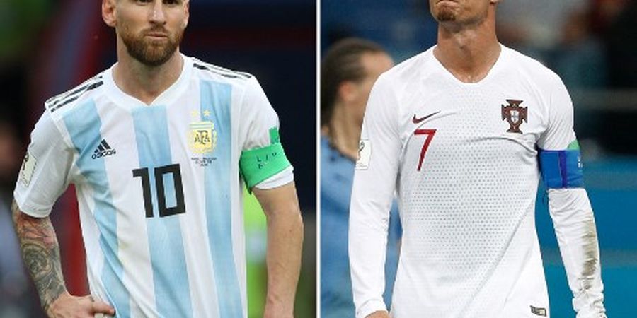 PIALA DUNIA - 4 Pemain Lakoni Turnamen Kelima, Messi-Ronaldo Punya Teman