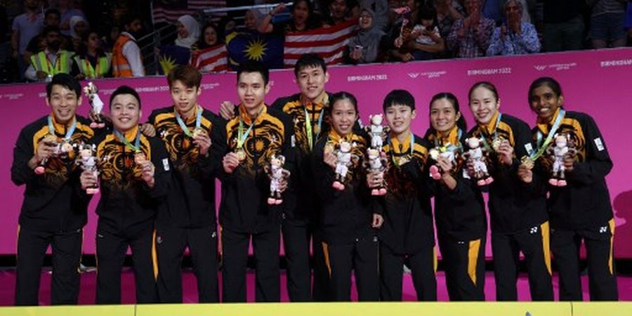 Penerus Lee Chong Wei Jadi Pahlawan Malaysia Raih Emas Beregu Commonwealth Games 2022