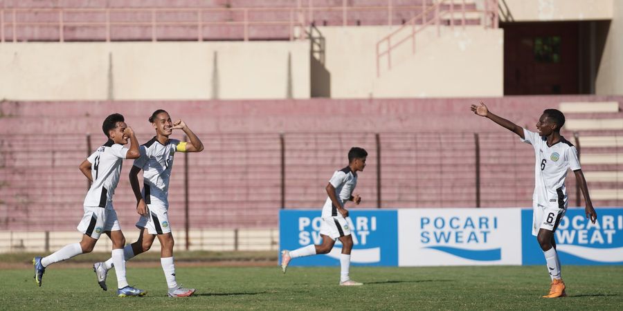 Hasil Piala AFF U-16 2022 - Jadikan Brunei Darussalam Lumbung Gol, Timor Leste Menang Telak